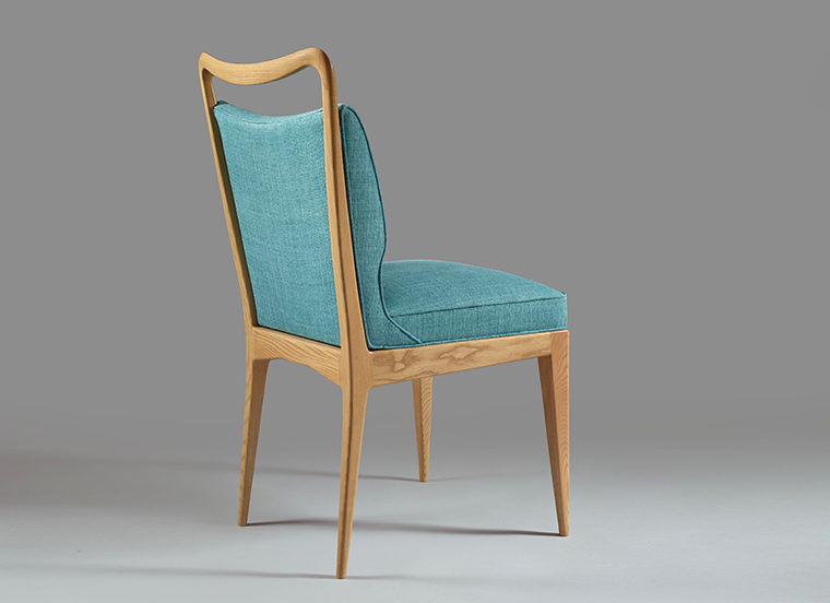 1950s Italian ashwood chair
