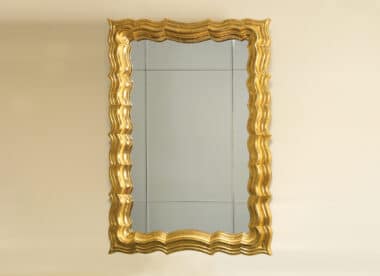 Art Deco Carved Giltwood Mirror