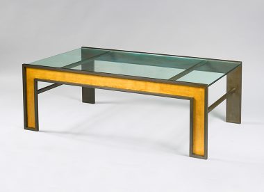 Marc Du Plantier style metal Coffee Table