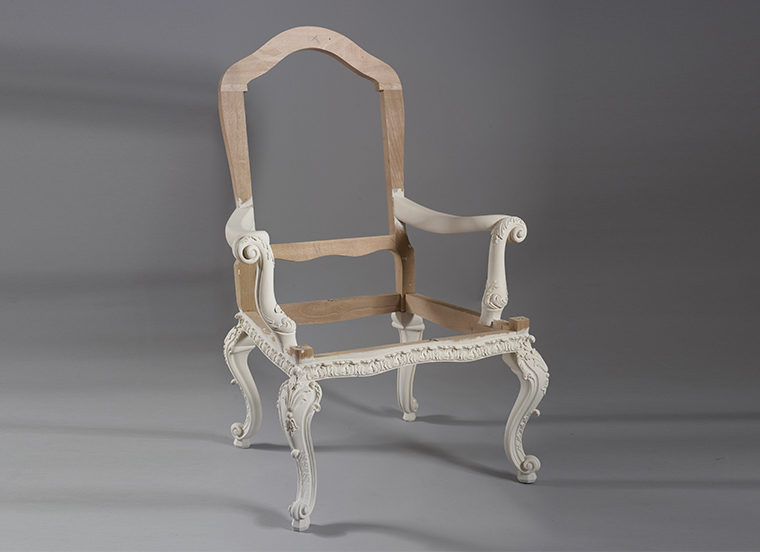 Italian Rococo Giltwood Dining Chair