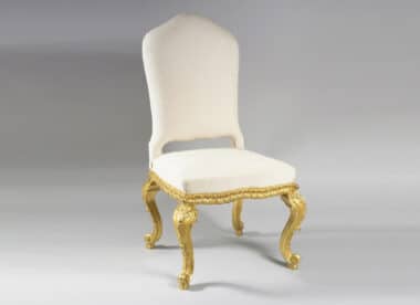 Italian Rococo Giltwood Dining Chair
