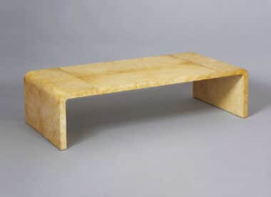 Jean-Michel Frank style Coffee Table Parchment