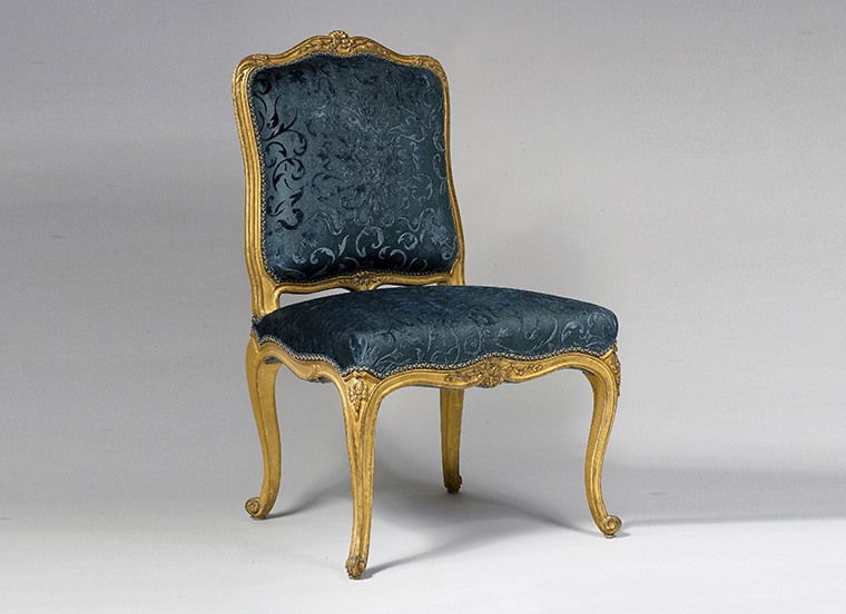 Louis XV Giltwood Chair Foliot