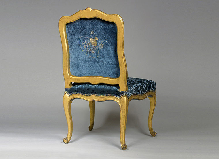 Louis XV Giltwood Chair Foliot