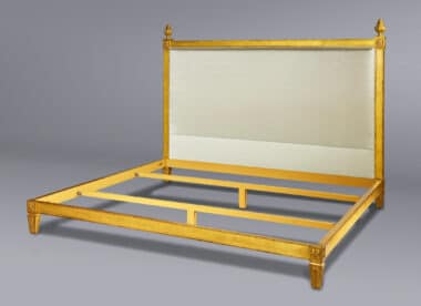 Louis XVI Bed Carved Giltwood