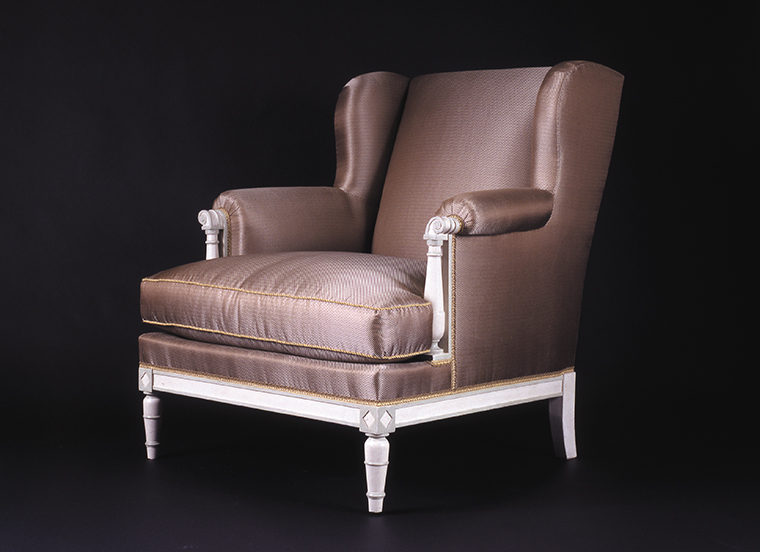 Maison Jansen style neoclassical bergere