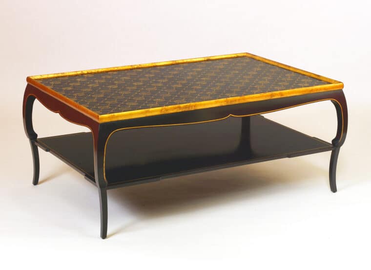 Maison Jansen Chinese Lacquer Coffee Table