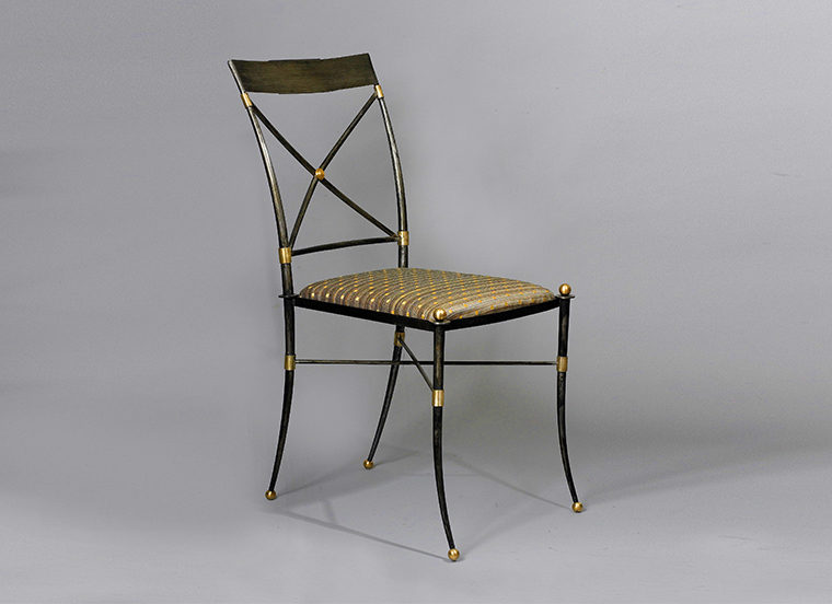 Maison Jansen Metal Chair