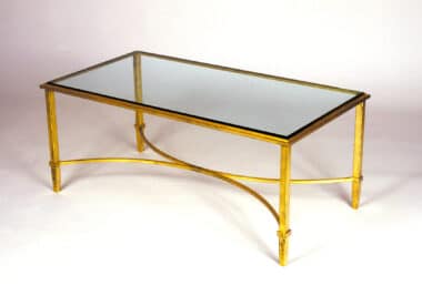 Maison Ramsay Low Table Gilded Iron