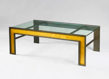 Marc Du Plantier style metal Coffee Table