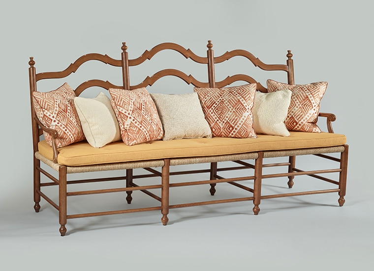 Provencal style Bench