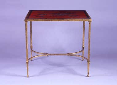 Maison Ramsay Side Table Lacquer Top