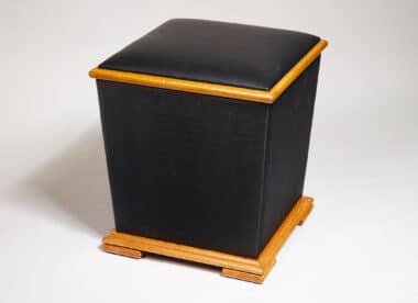 Art Deco laundry box sycamore