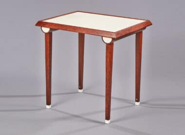 Clément Rousseau style Side Table Palmwood Shagreen