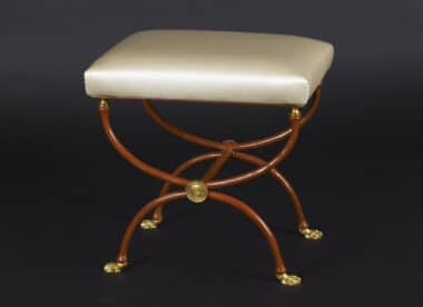 Maison Jansen Neoclassical Stool Lion