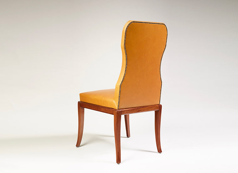 Robsjohn Gibbings style chair sycamore