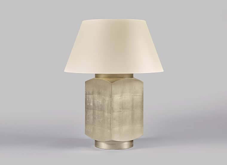 Jean-Michel Frank Style Table Lamp Palladium