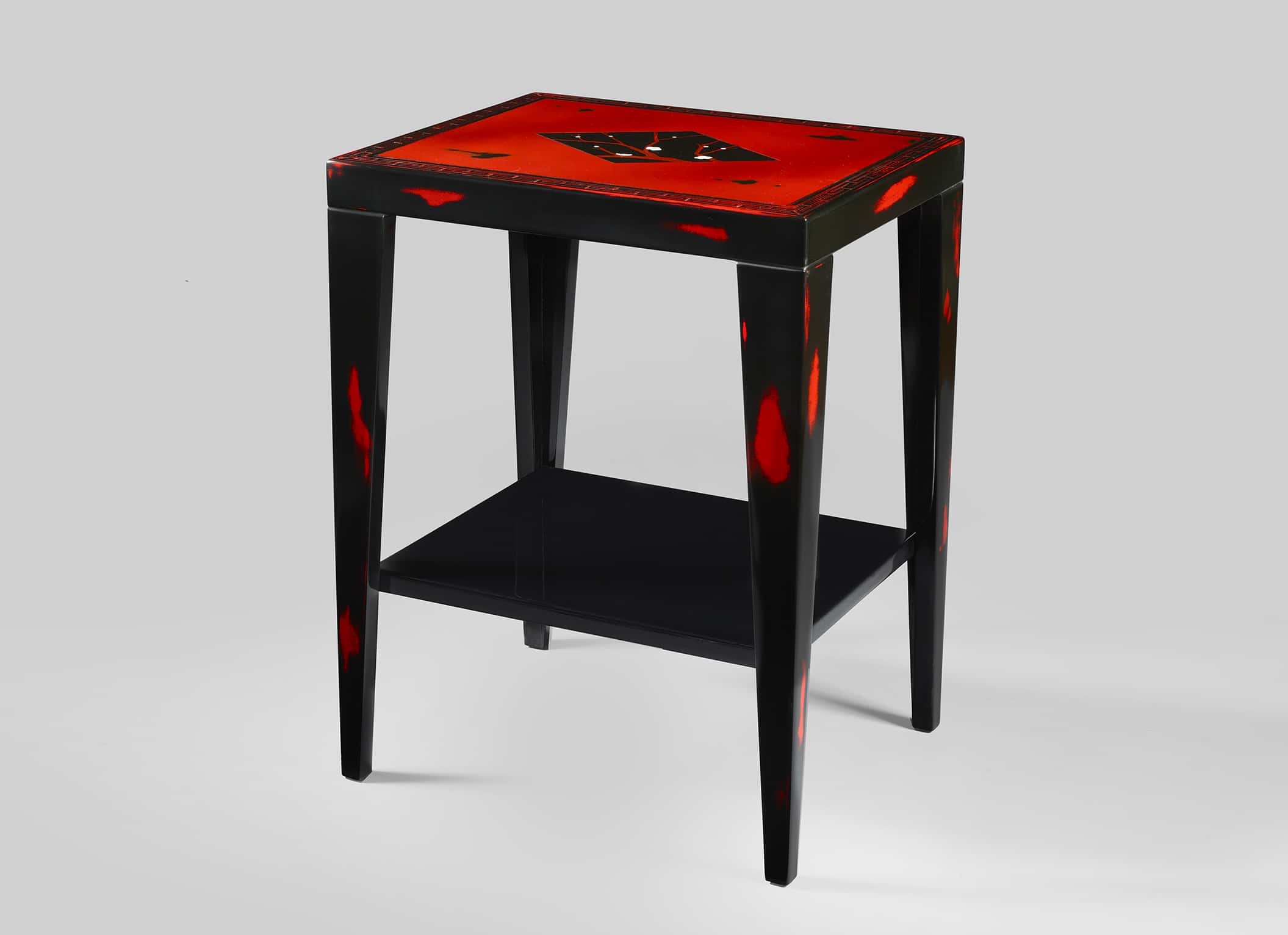 Negoro Lacquer Side Table