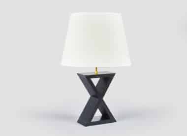 Frank Table Lamp Ebonized Oak