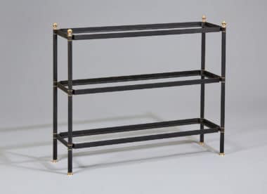 Jacques Adnet Iron Bookcase