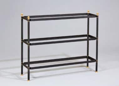 Jacques Adnet Iron Bookcase