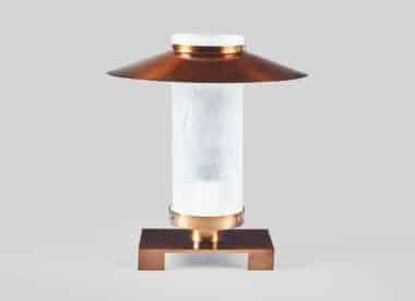 1940s french table lamp Arbus